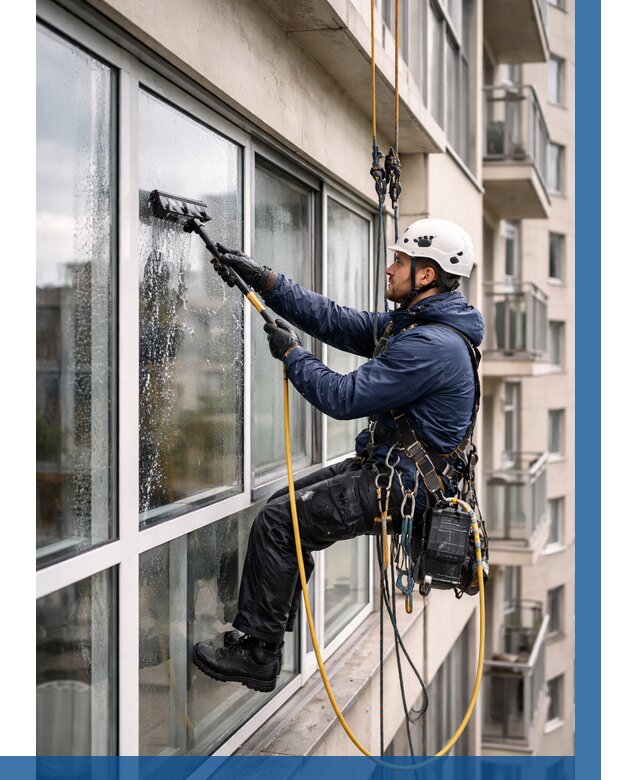 Мойка балконного остекления в Саратове от 3582 р. | ВЫСОТНИК-Срт