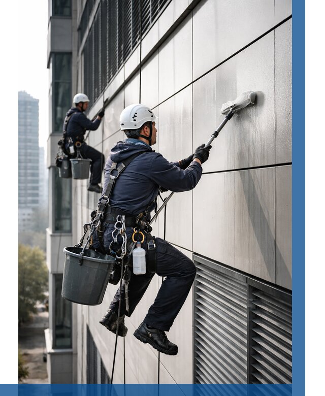 Мойка вентилируемого фасада в Саратове от 256 р. | ВЫСОТНИК-Срт