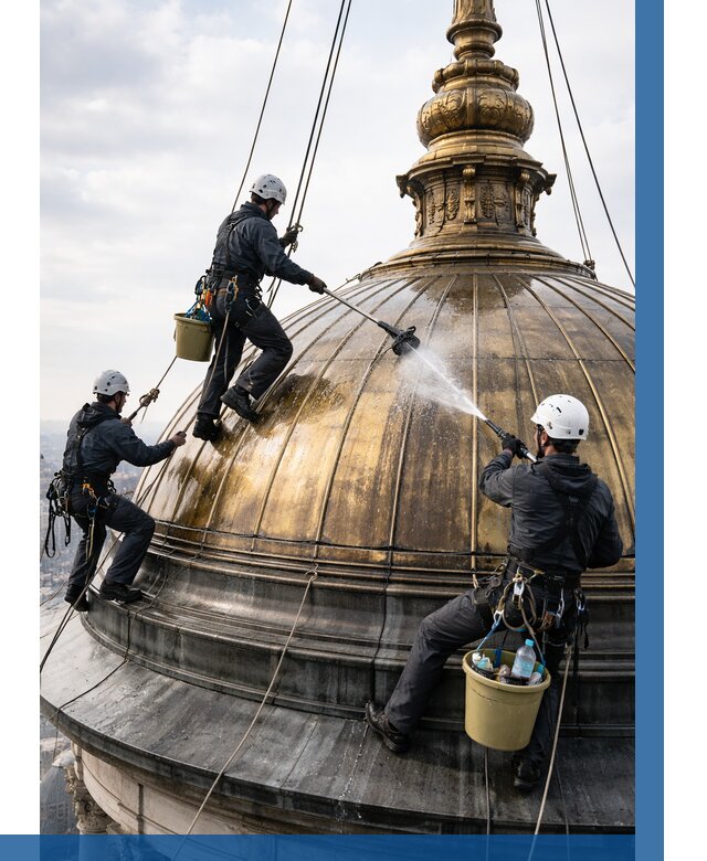 Мойка куполов и шпилей в Саратове от 8186 р. - заказать | ВЫСОТНИК-Срт