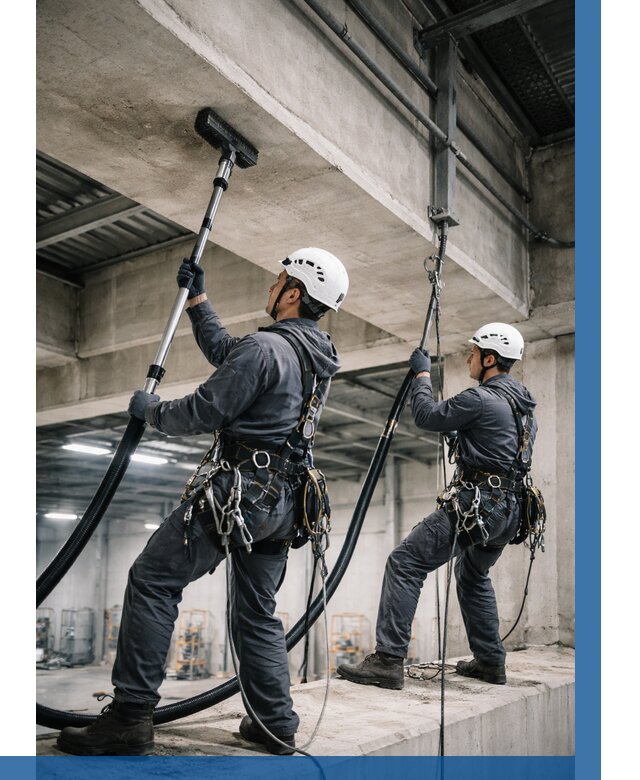 Обеспыливание потолочных конструкций в Саратове от 256 р. |ВЫСОТНИК-Срт