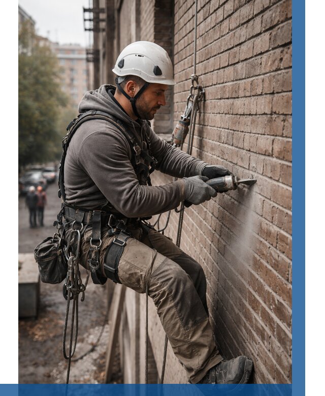 Расшивка кирпичных швов в Саратове от 614 р. | ВЫСОТНИК-Срт