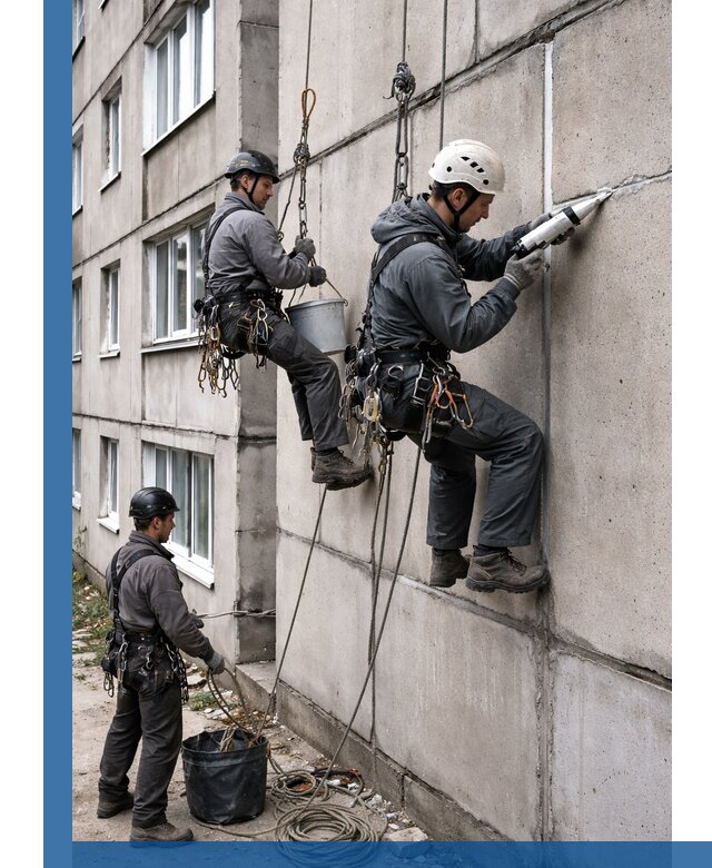 Герметизация межпанельных швов в Саратове с гарантией герметичности
