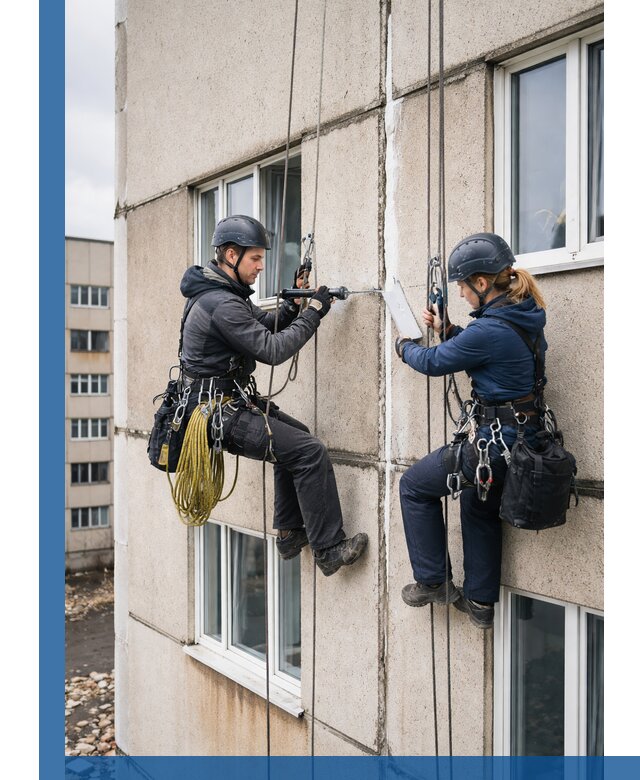 Герметизация межпанельных швов тёплым швом в Саратове