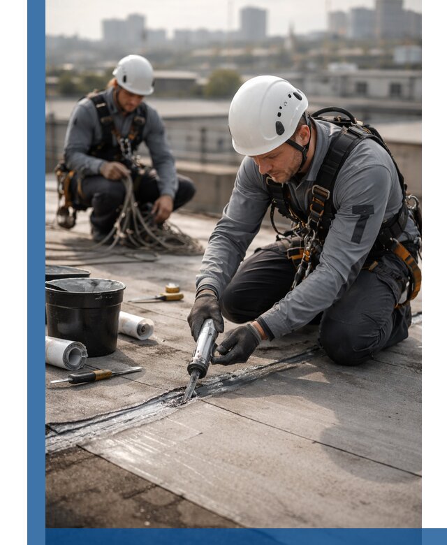 Аварийное и капитальное устранение протечек кровли в Саратове