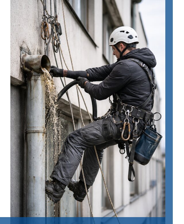 Прочистка водосточных труб в Саратове от 3582 р. | ВЫСОТНИК-Срт