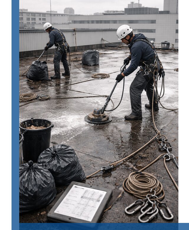 Плановая очистка кровли по графику в Саратове для безопасности