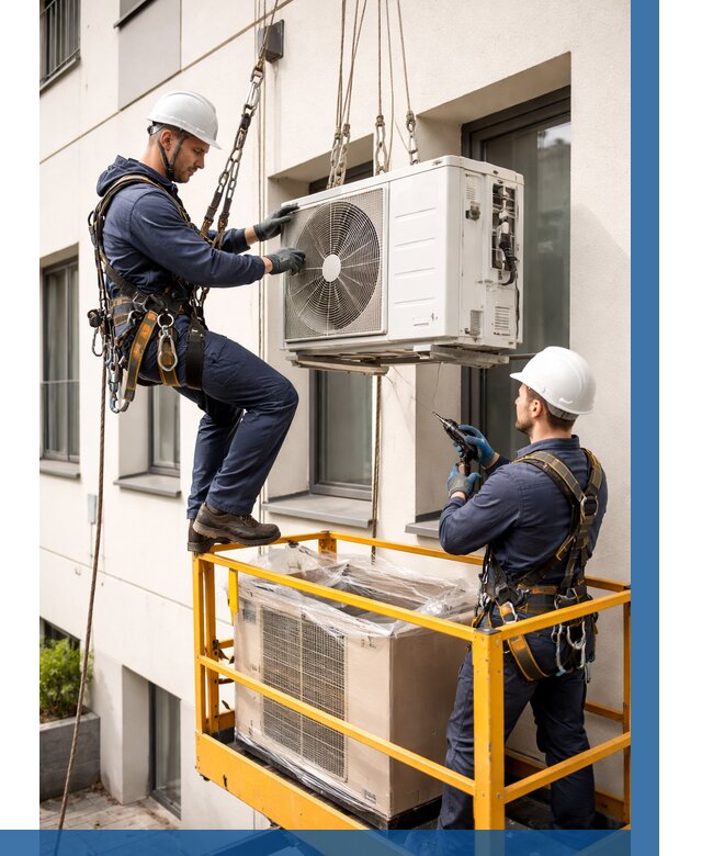 Демонтаж внешнего блока кондиционера в Саратове от 3582 р. | ВЫСОТНИК-Срт