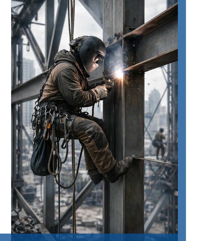 Высотные сварочные работы в Саратове от 3582 р. | ВЫСОТНИК-Срт