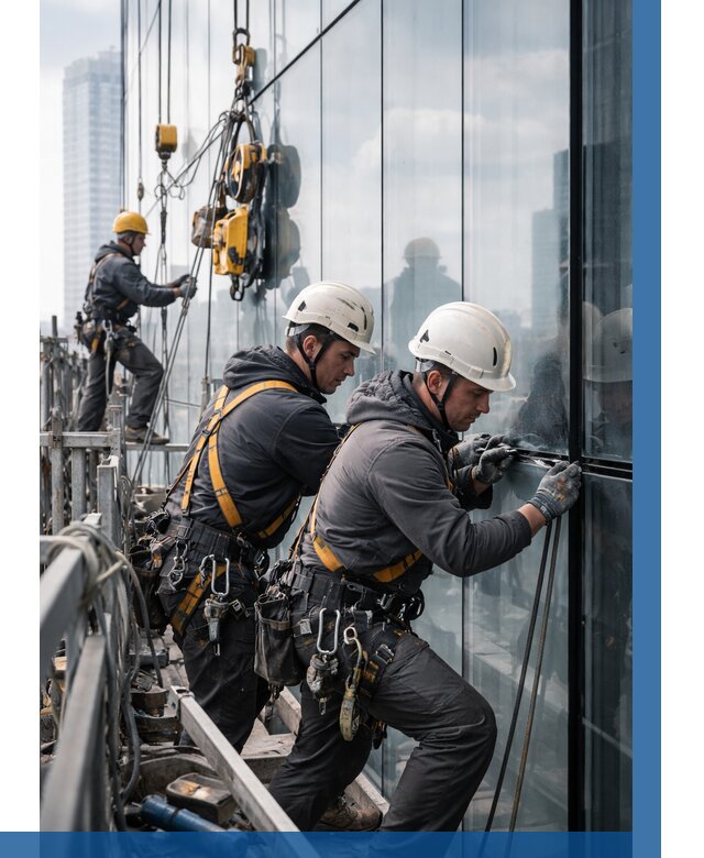 Структурное остекление фасадов в Саратове от 9721 р. | ВЫСОТНИК-Срт