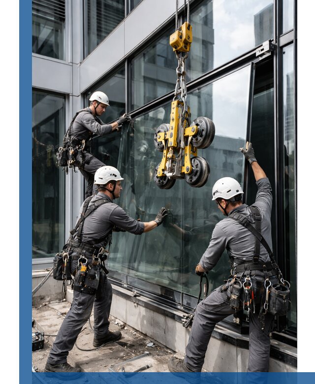 Структурное остекление фасадов в Саратове монтаж и обслуживание