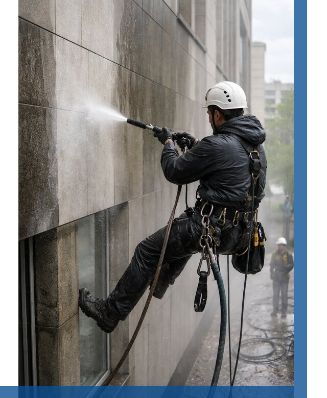 Гидроструйная очистка поверхностей в Саратове от 870 р. | ВЫСОТНИК-Срт