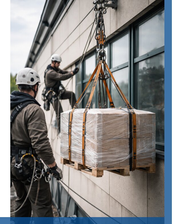 Подъем груза на высоту в Саратове от 3070 р. | ВЫСОТНИК-Срт