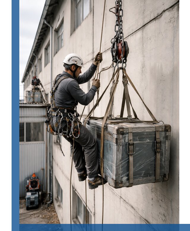 Подъем грузов на высоту в Саратове для промышленных объектов