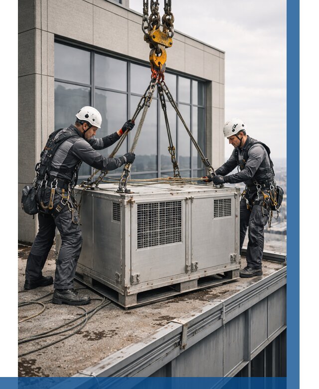 Такелажные работы на высоте в Саратове от 8186 р. | ВЫСОТНИК-Срт