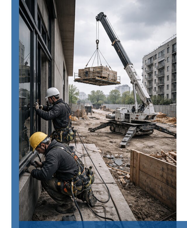 Аренда крана Пионер в Саратове для строительных работ