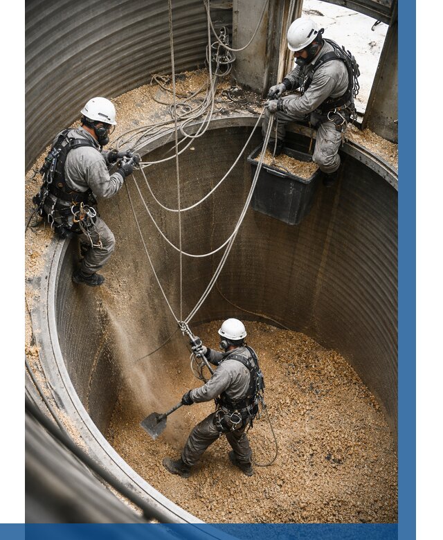 Чистка зерновых бункеров в Саратове от 12280 р. | ВЫСОТНИК-Срт