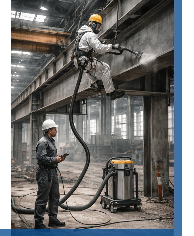 Обеспыливание конструкций в цехе в Саратове от 4298 р. | ВЫСОТНИК-Срт