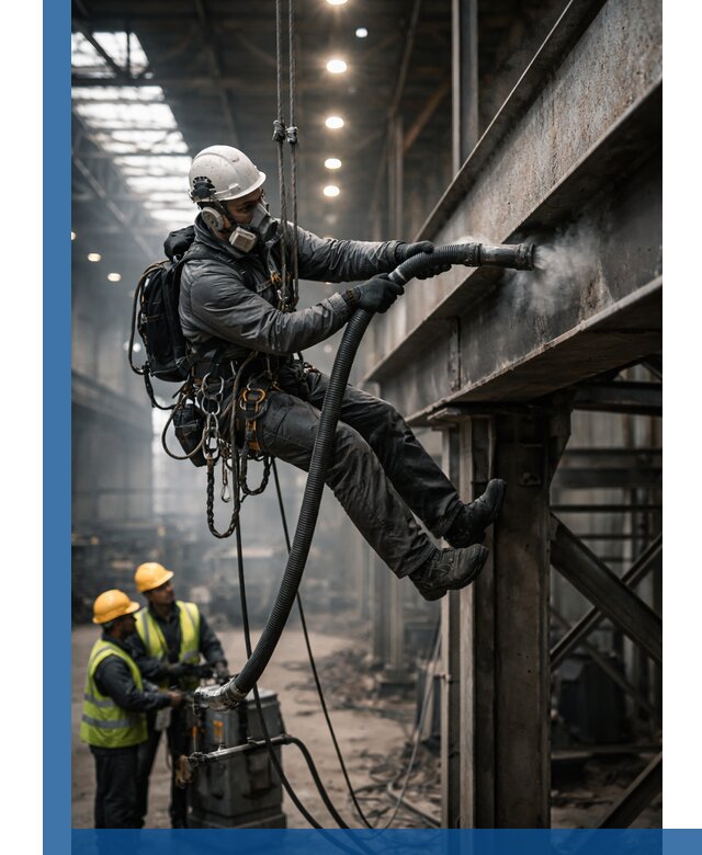 Обеспыливание конструкций в цехах промышленного производства в Саратове