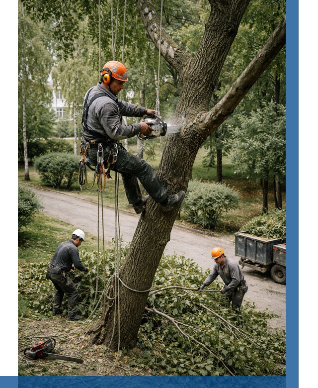 Кронирование деревьев в Саратове от 6651 р. | ВЫСОТНИК-Срт