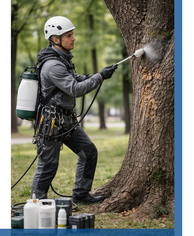 Обработка деревьев от вредителей в Саратове от 4605 р. | ВЫСОТНИК-Срт