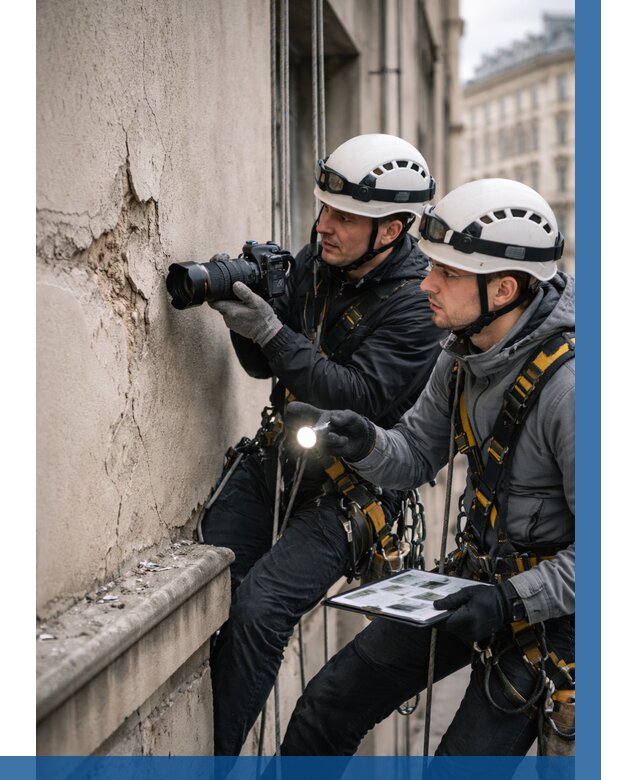 Фотофиксация дефектов фасада в Саратове от 4605 р. | ВЫСОТНИК-Срт